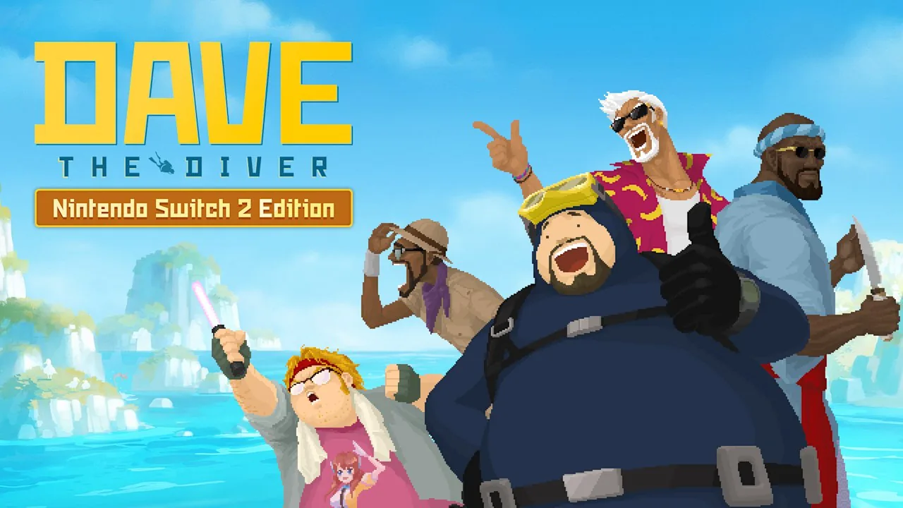 Arte oficial de Dave the Diver Switch 2 Edition